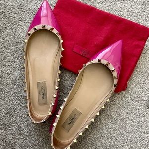 Valentino Rockstud Flats